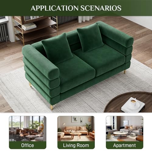 Cloud Couch for Living Room, 79" Modern Overstuffed Deep Seat Boucle Sherpa 3 Seater Sofa with 3 Pillows