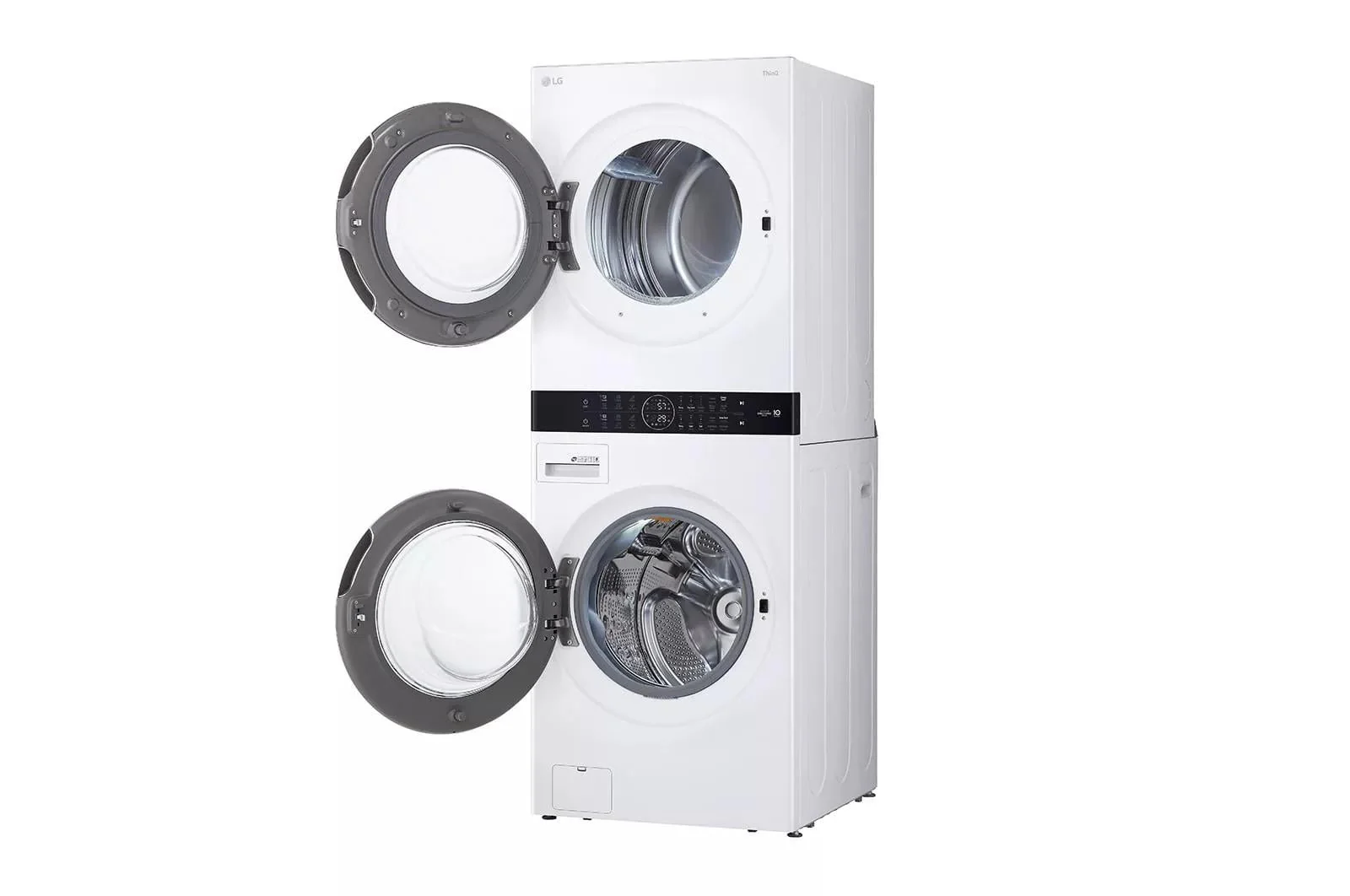 LG Single Unit Front Load WashTower™ with Center Control™ 4.5 cu. ft. Washer and 7.4 cu. ft. Gas Dryer