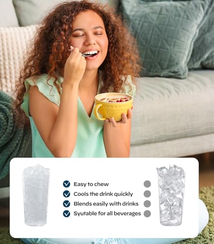 Nugget Ice Maker Countertop, Silonn Chewable Pellet Ice Machine with Self-Cleanin Function, 33lbs/24H Portable Ice Makers for Home Kitchen Officce