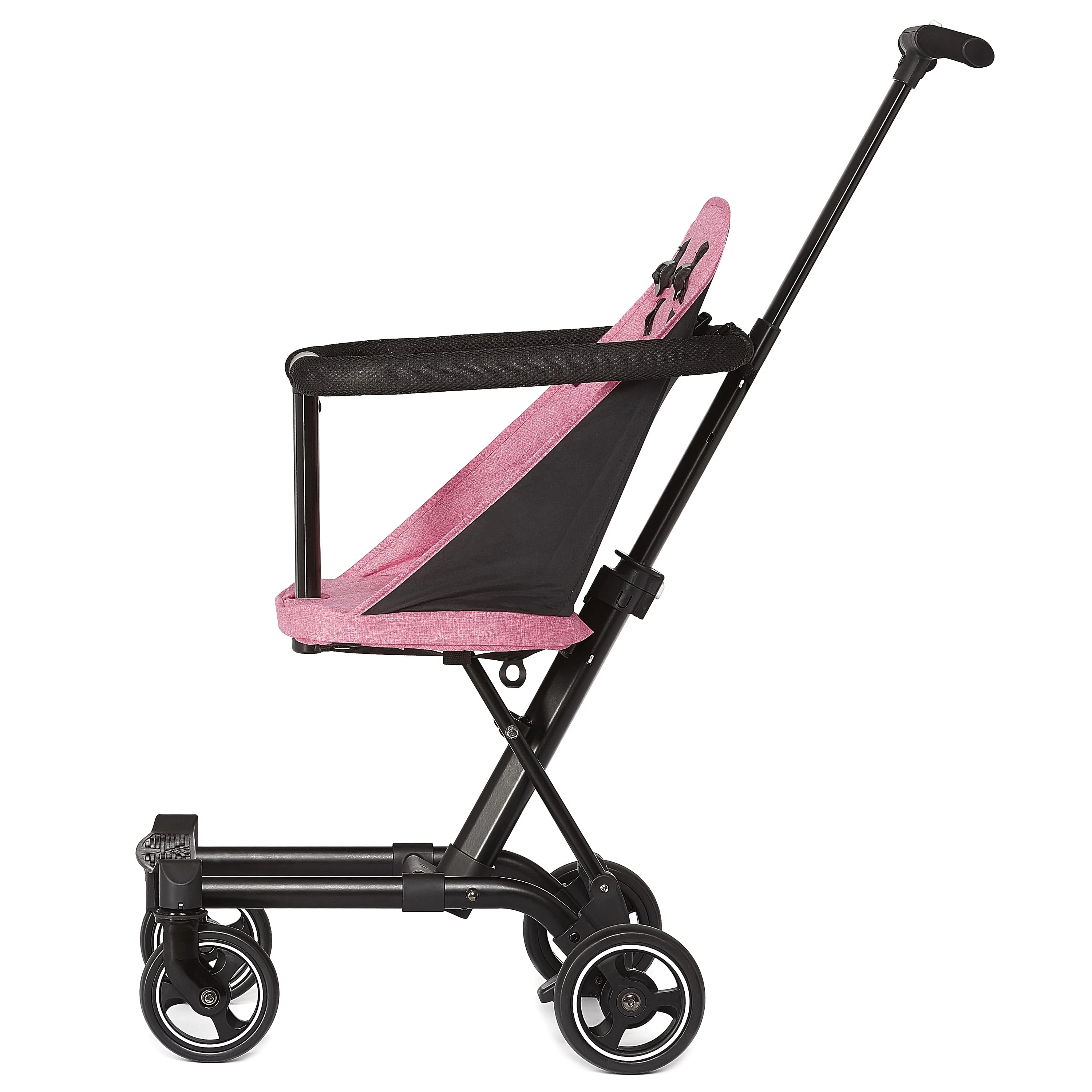 Dream On Me Coast Rider | Travel Stroller | Lightweight Stroller | Compact | Portable | Vacation Friendly Stroller, Black