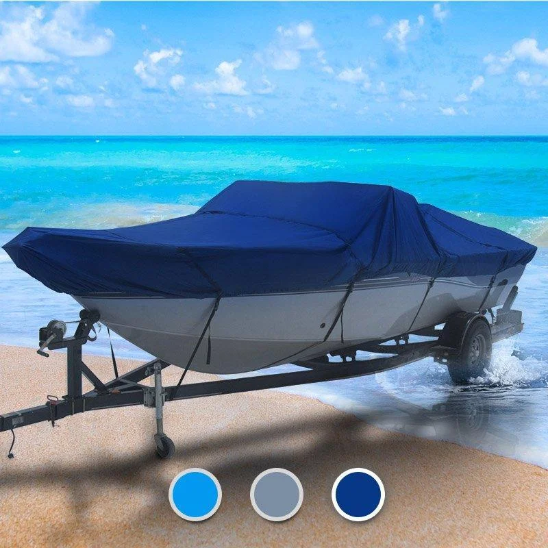 Semi-Custom Jon Boat 17'6" Length X 88" Beam Width Seal Skin 1200 Boat Cover
