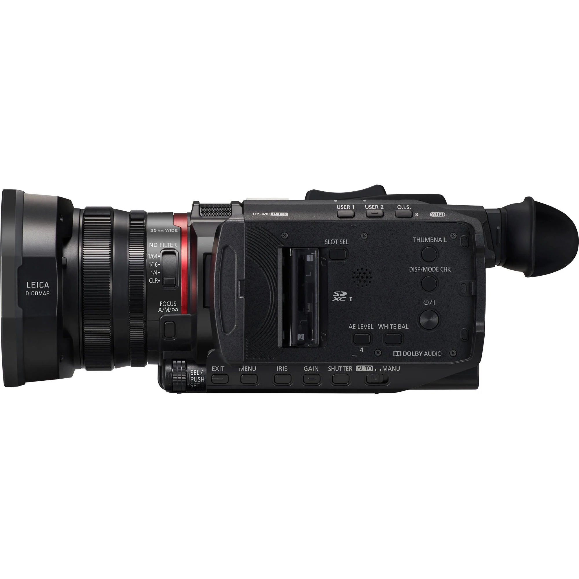 Panasonic HC-X1500 4K Professional Camcorder with 24x Optical Zoom