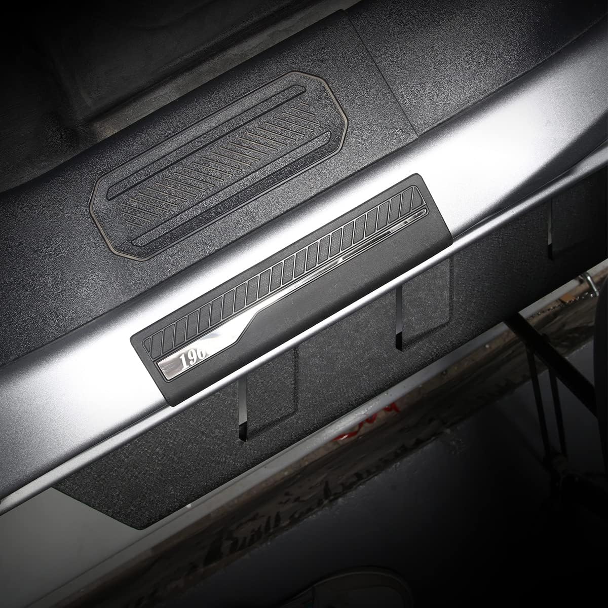 YIKUN Door Sill Guards Entry Sill Plate Protection for Ford Bronco 2021 2022 6th Accessories Parts Welcome Pedal Protector Cover 4Pcs/Set