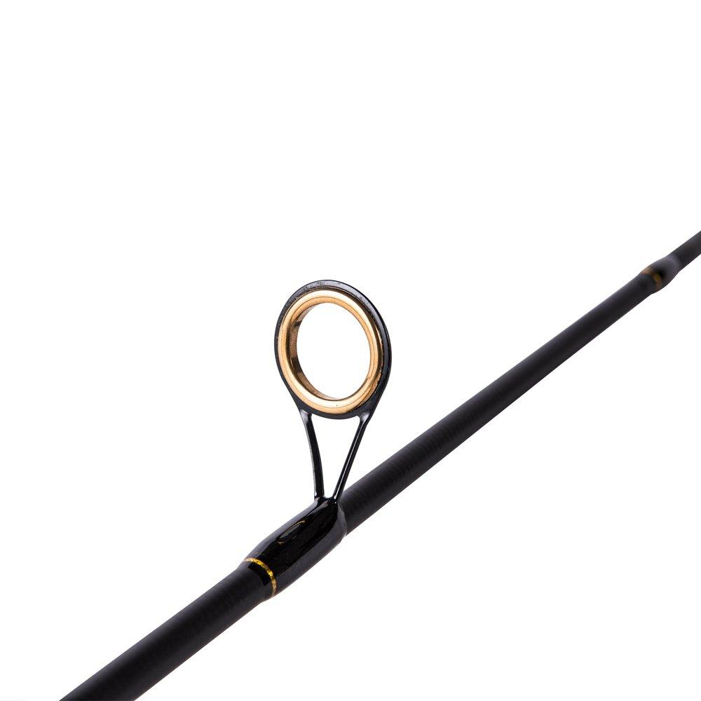 Entsport Camo Legend 2-Piece 7-Feet Spinning Rod 24 Ton Carbon Fiber Spincasting Fishing Rod with 2 Tips