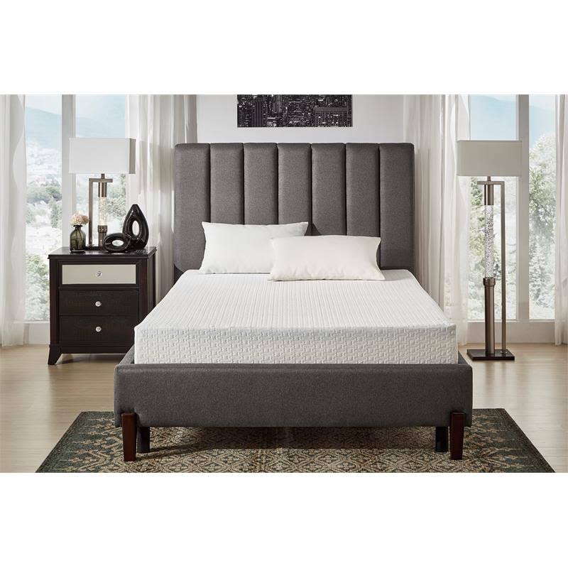 Bedding White 8x22 Full Memory Foam Mattress