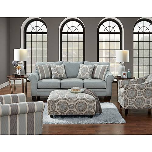 Fusion Furniture Fusion Brighton Stationary Sofa Mist | Boscov&s