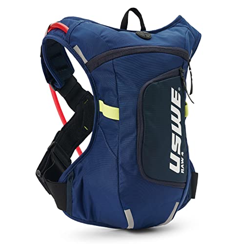 USWE Moto Hydro Hydration Pack - with Water Bladder, a High End, Bounce Free Backpack for Enduro and Off-Road Motorcycle
