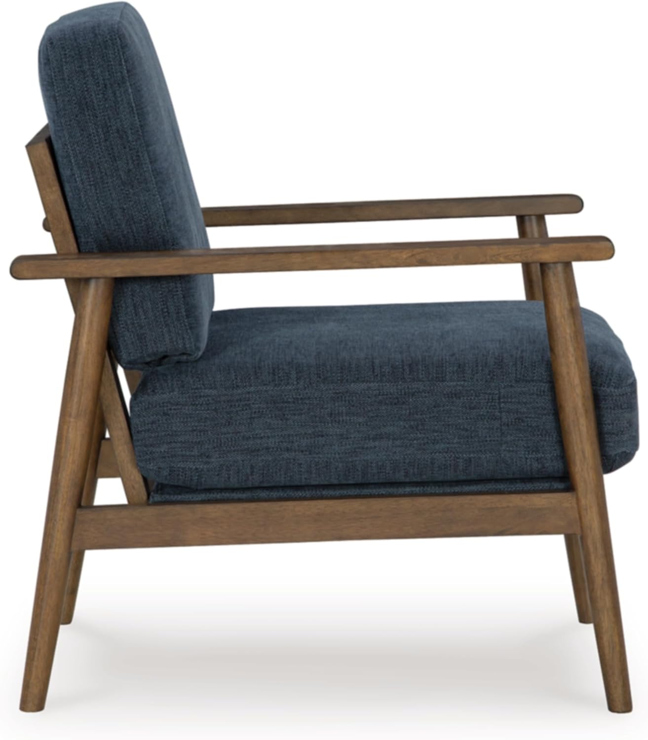 Signature Design by Ashley Bixler Accent Chair, 25" W x 31" D x 34" H, Blue