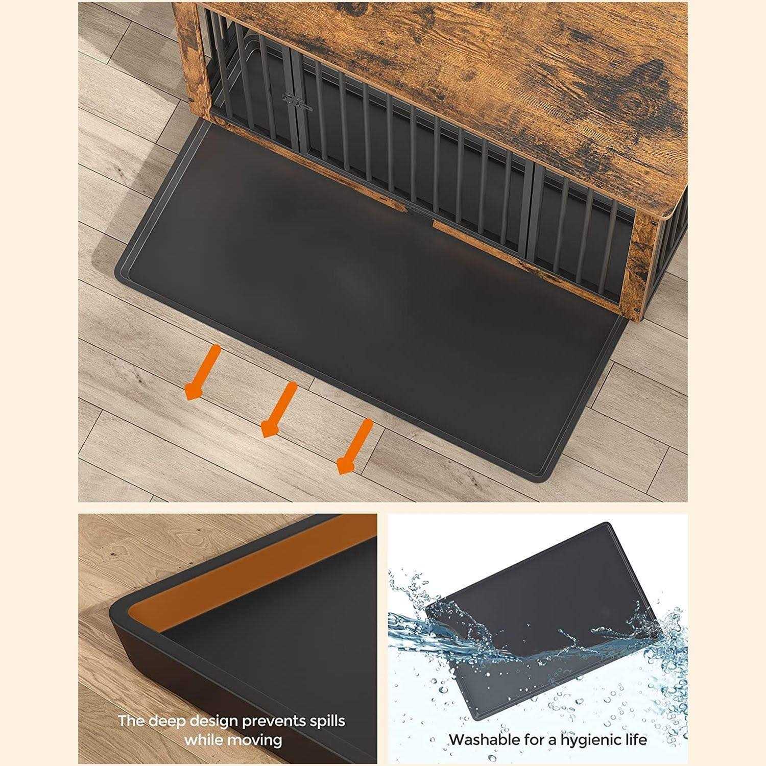 Feandrea Dog Crate Furniture Dog Kennel for Medium Dogs up to 70 lb - Pet Supplies online store