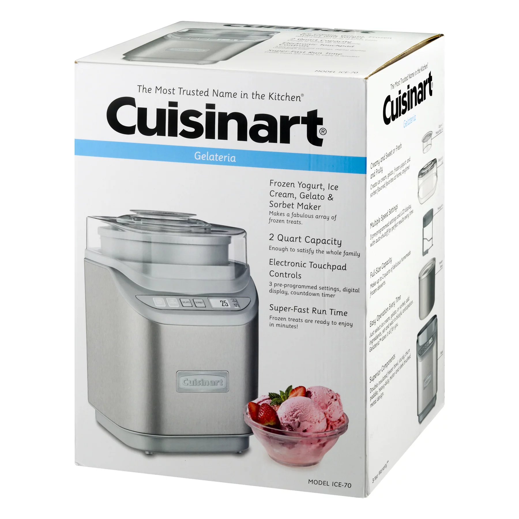 Cuisinart Cool Creations Ice Cream Maker, Silver