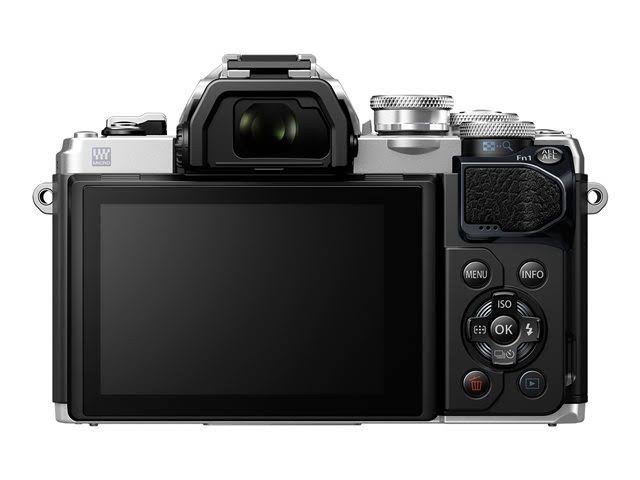 Olympus OM-D E-M10 Mark III 16.1 MP Mirrorless Ultra HD Digital Camera - 4K - Silver - M.Zuiko Digital ED 14-42mm EZ Lens