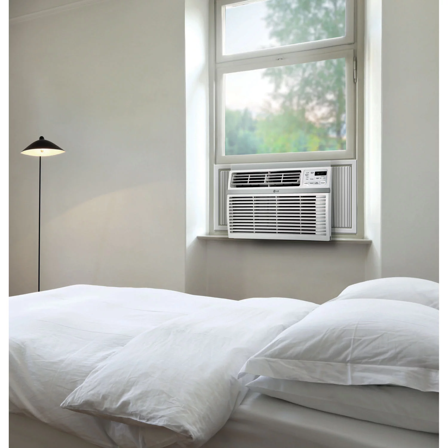 LG High Efficiency 6,000 BTU Window Air Conditioner with Remote Control