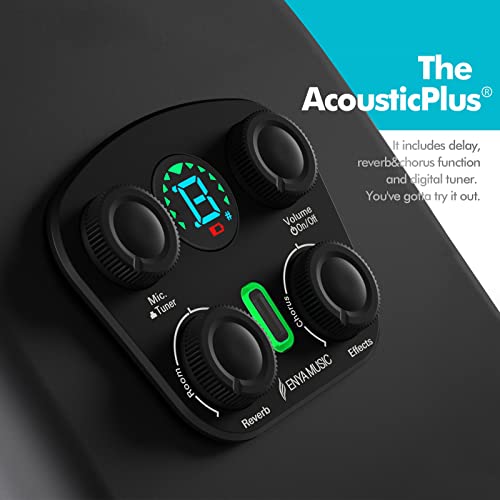 Enya X4 PRO Carbon Fiber Acoustic Electric Guitar, 41-Inch Full Size Cutaway Design, AcousticPlus Pickup System with Built-in Effects & Tuner
