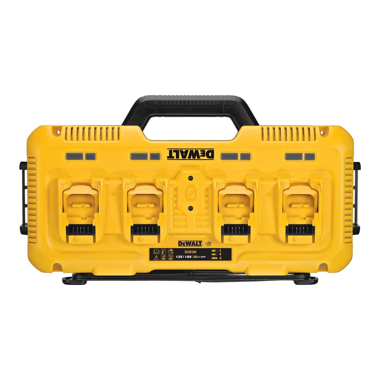 Dewalt 12-18v XR 8A 4 Port Fast Charger - Shop Hardware Tools Online Store