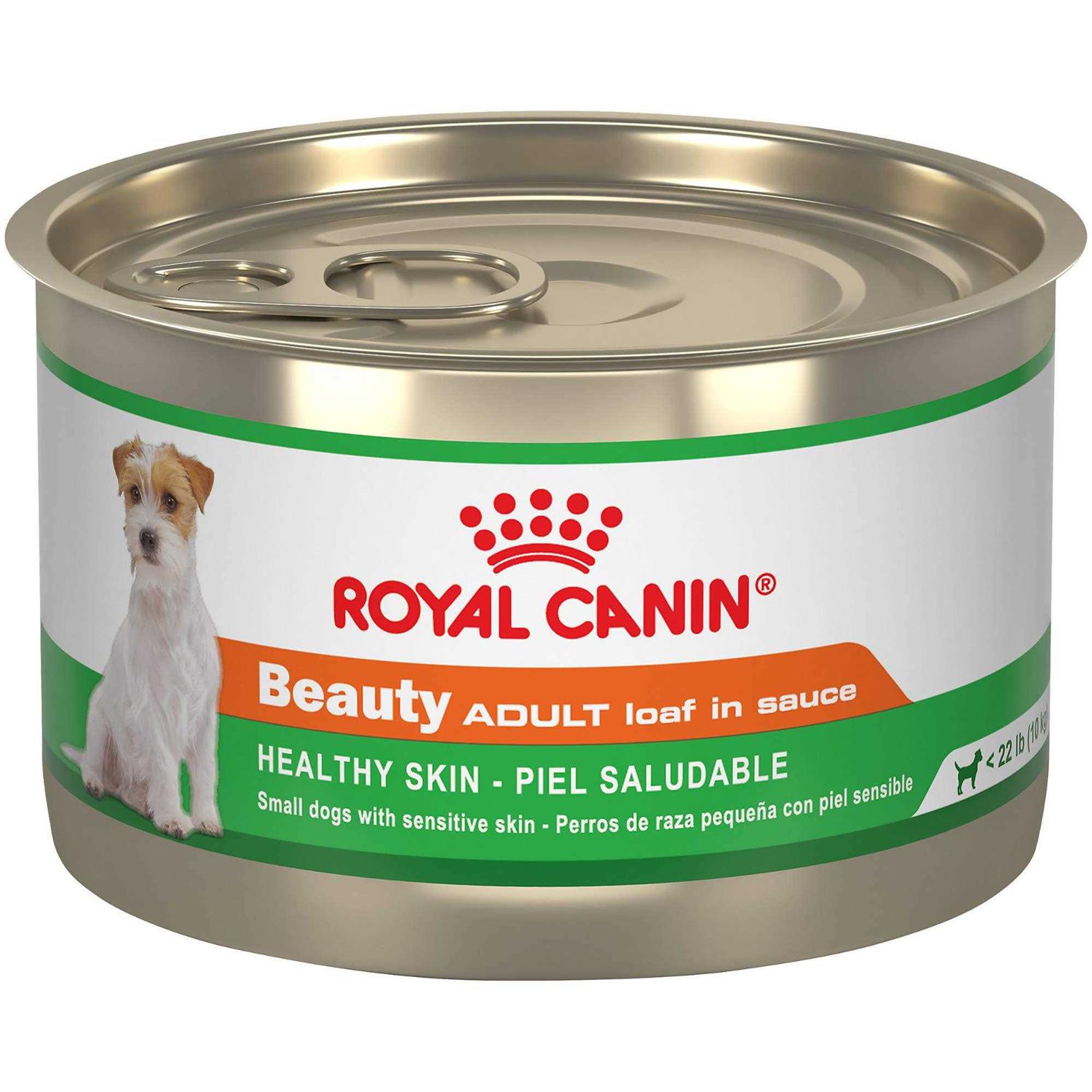 Royal Canin Canine Health Nutrition Adult Beauty Loaf in Sauce Canned Dog Food - Pet Supplies online store