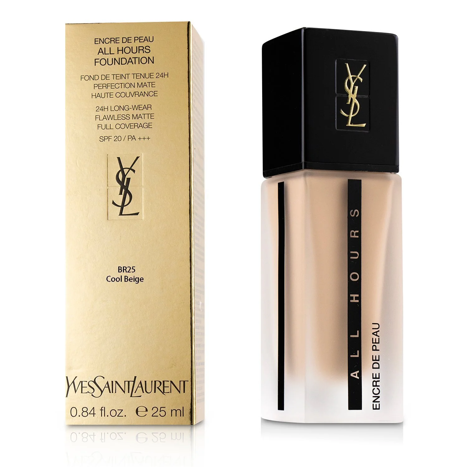 Yves Saint Laurent All Hours Foundation SPF 20 - # BR30 Cool Almond  25ml/0.84oz