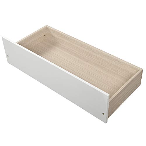 Harper & Bright Designs Twin Size Loft Bed with L-Shaped Desk and Stairs, Solid Wood Loft Bed Frame with Storage Drawers and Bookcase