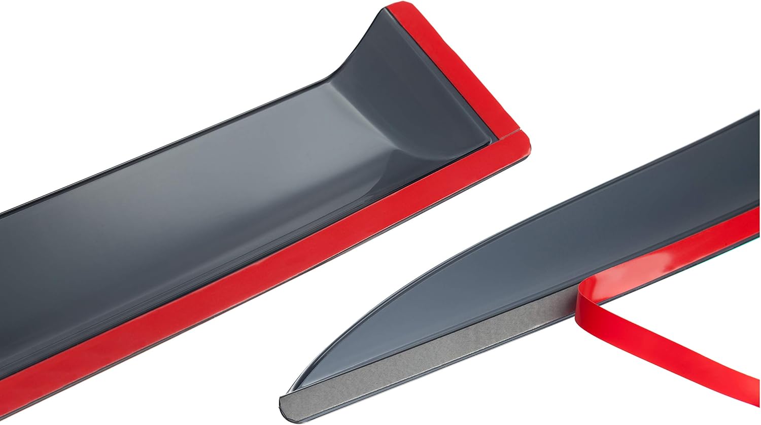 Goodyear Shatterproof Side Window Deflectors for Toyota RAV4 2013-2018 SUV, Tape-on Rain Guards, Window Visors for Cars, Vent Deflector, Vent Visor