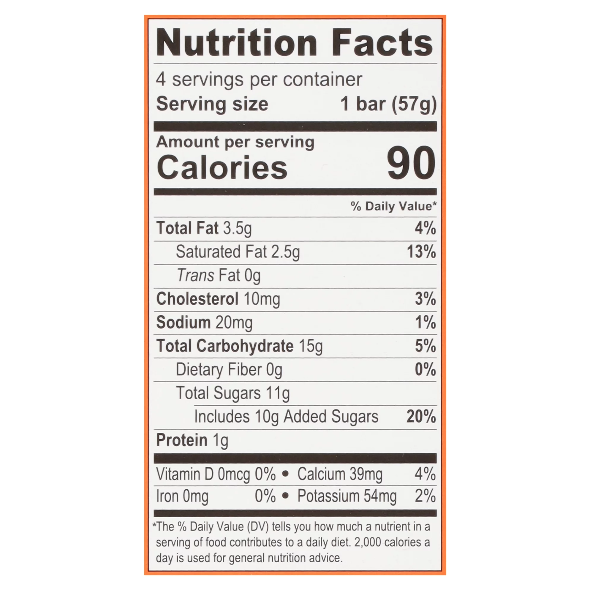 Aldens Organic New School Orange Cream Ice Cream Bars, 3 Fluid Ounce - 4 count per pack -- 12 packs per case.