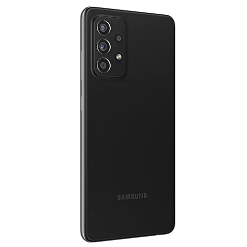Samsung Galaxy A52 (5G) 128GB A526U 6.5" Display Quad Camera Smartphone - Black (Renewed)