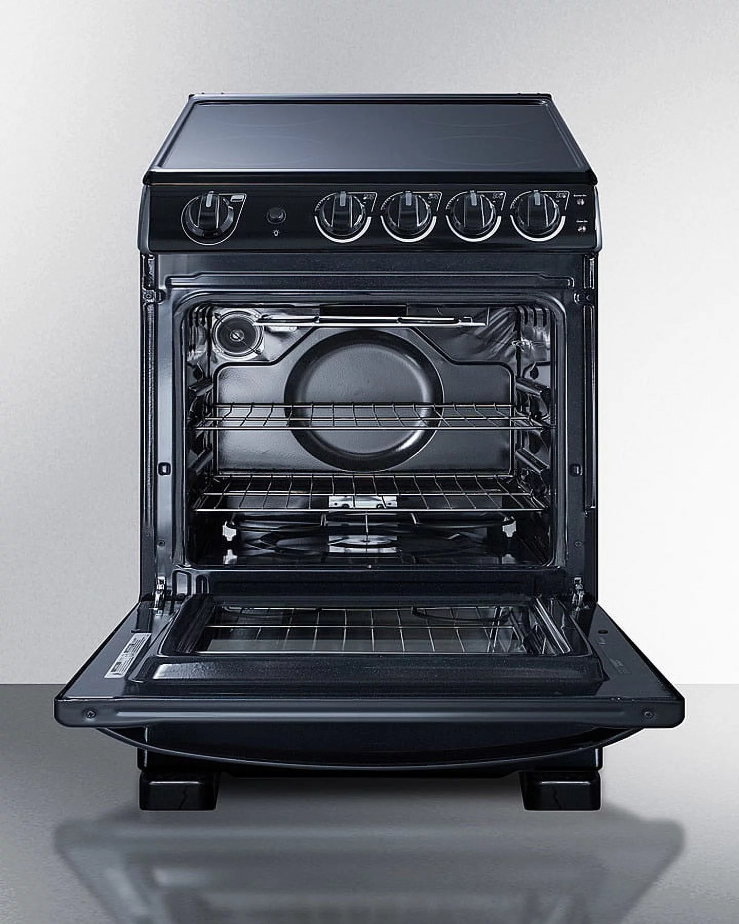 24" Wide Electric Smooth-Top Range