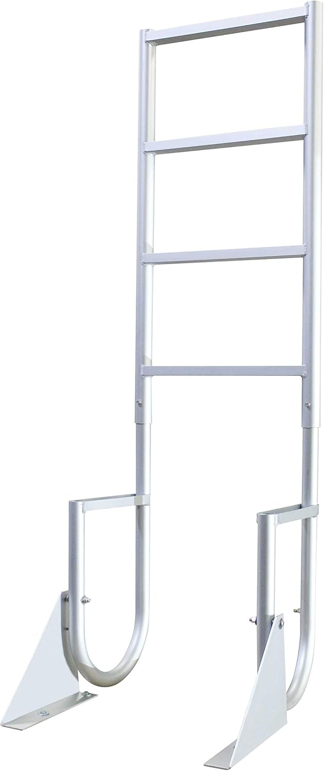 Extreme Max 3005.3473 Flip-Up Dock Ladder - 4-Step