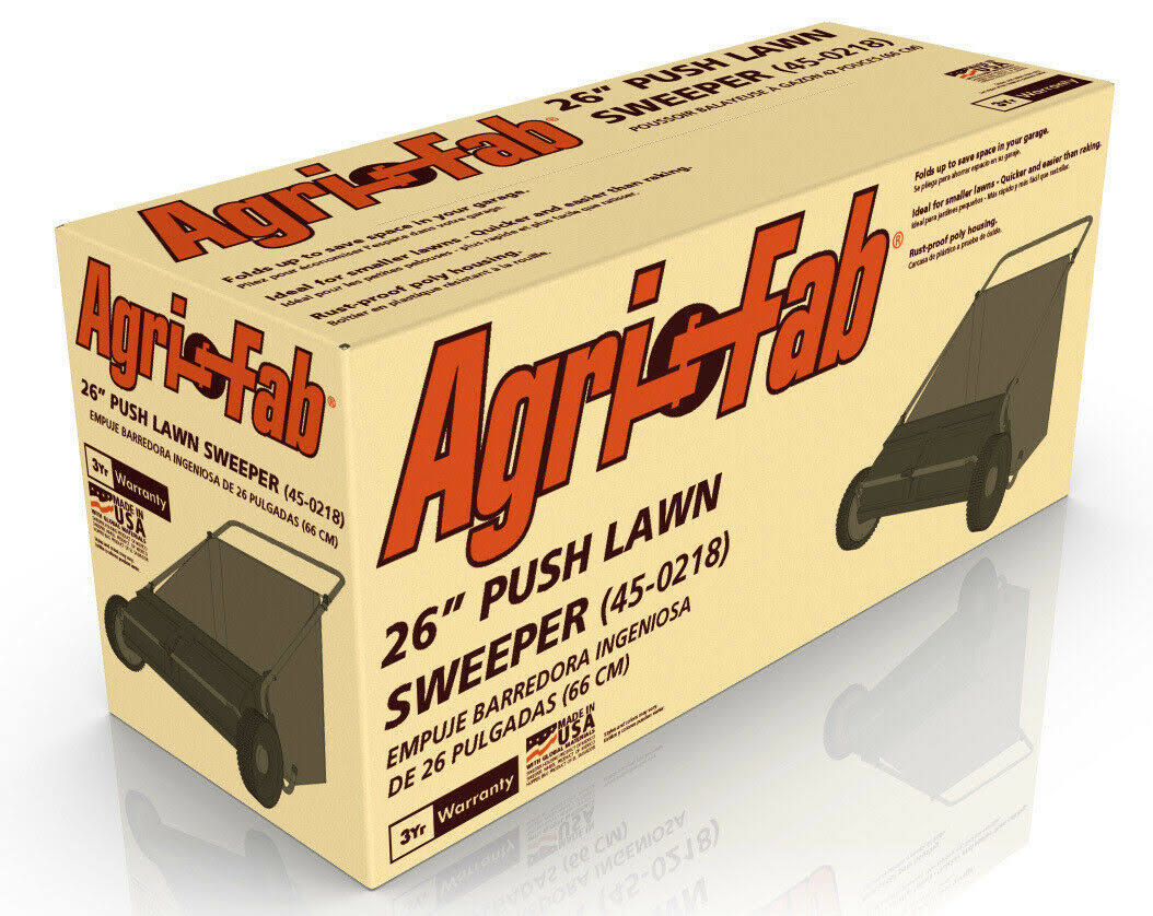 Agri-Fab 45-0218 26 in. Push Lawn Sweeper