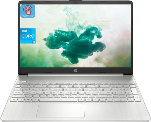 HP 2023 Newest Laptop, 15.6" Touchscreen Display, Intel Core i3-1115G4 Processor, 16GB RAM, 1TB SSD, Intel Iris Xe Graphics, Wi-Fi, Bluetooth, Webcam
