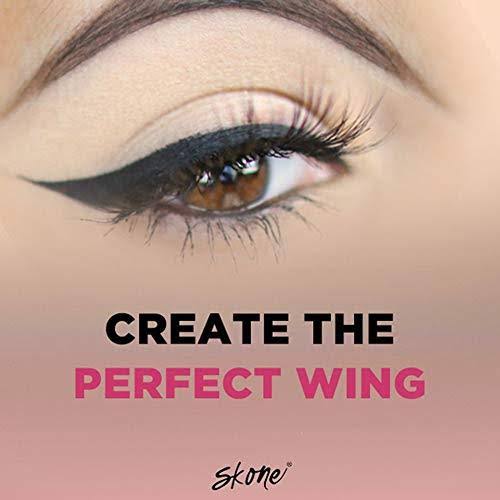 Skone Insanely Intense Tattooed Eyeliner - Smudge Proof, Sweat Proof, 5 PC (Jet