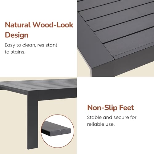 Solaste Aluminum Patio Furniture Set