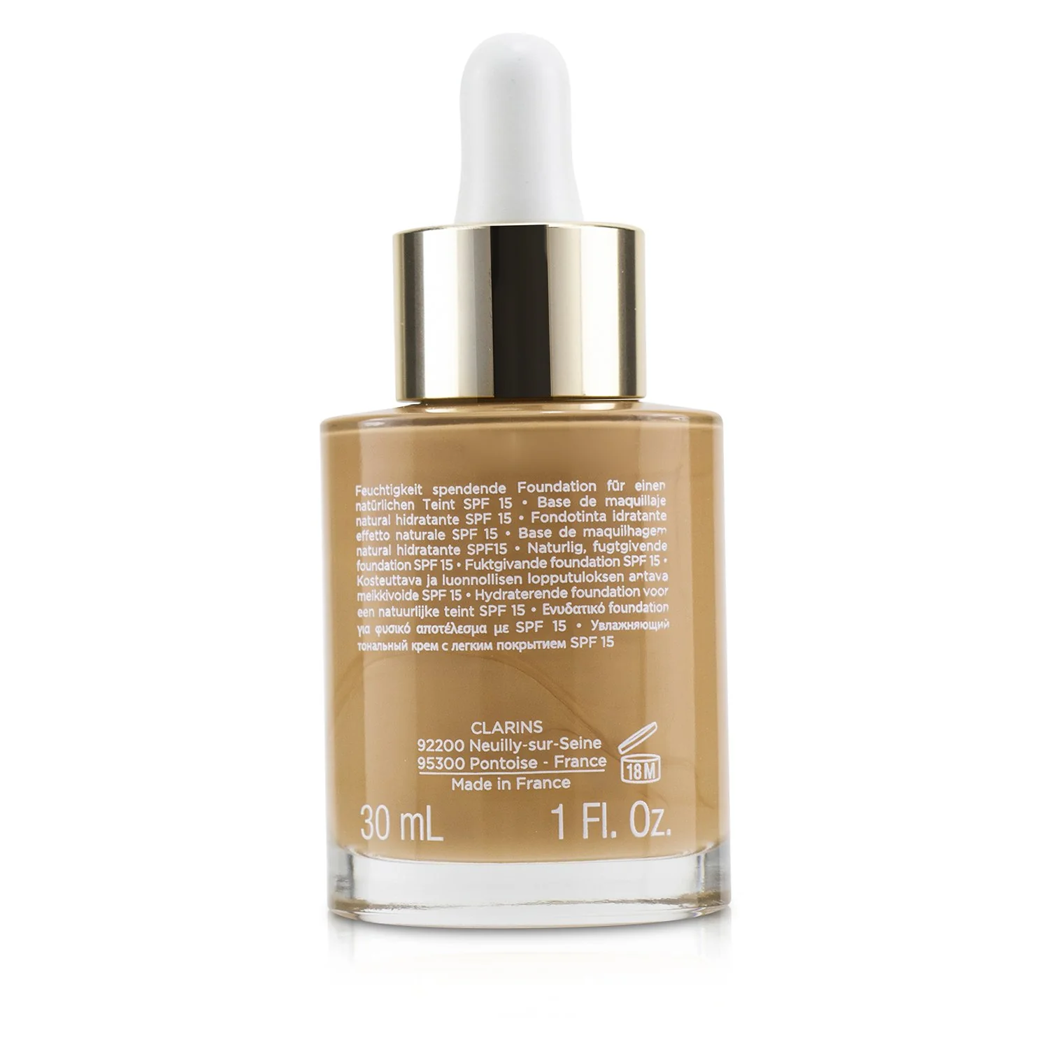 Clarins Skin Illusion Natural Hydrating Foundation SPF 15 # 105 Nude  30ml/1oz