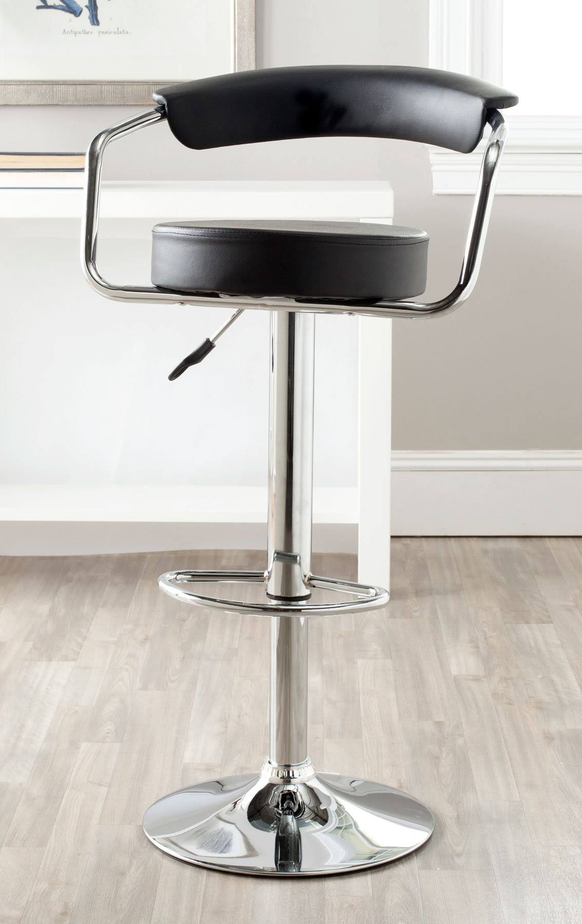 Safavieh Angus Swivel Bar Stool - White