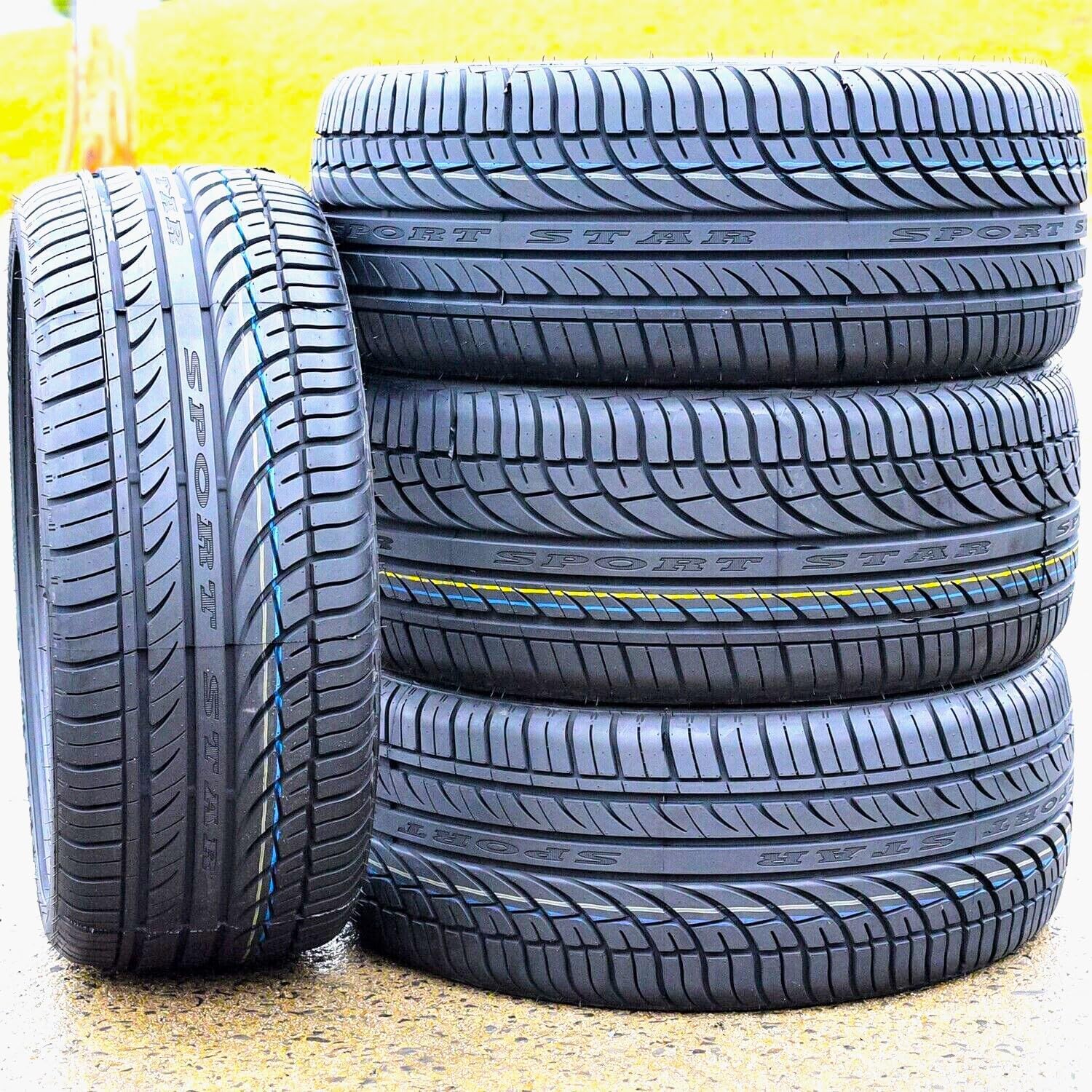 Set of 2 (TWO) Fullway HP108 All-Season Truck/SUV High Performance Radial Tires-245/45R20 245/45ZR20 245/45/20 245/45-20 103W Load Range XL 4-Ply BSW