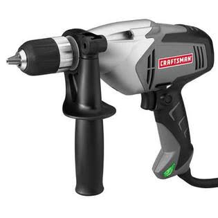 Craftsman New! Craftsman 1/2x22 Variable Speed 0-800 RPM Drill, 6.0 Amp, Case, 910116