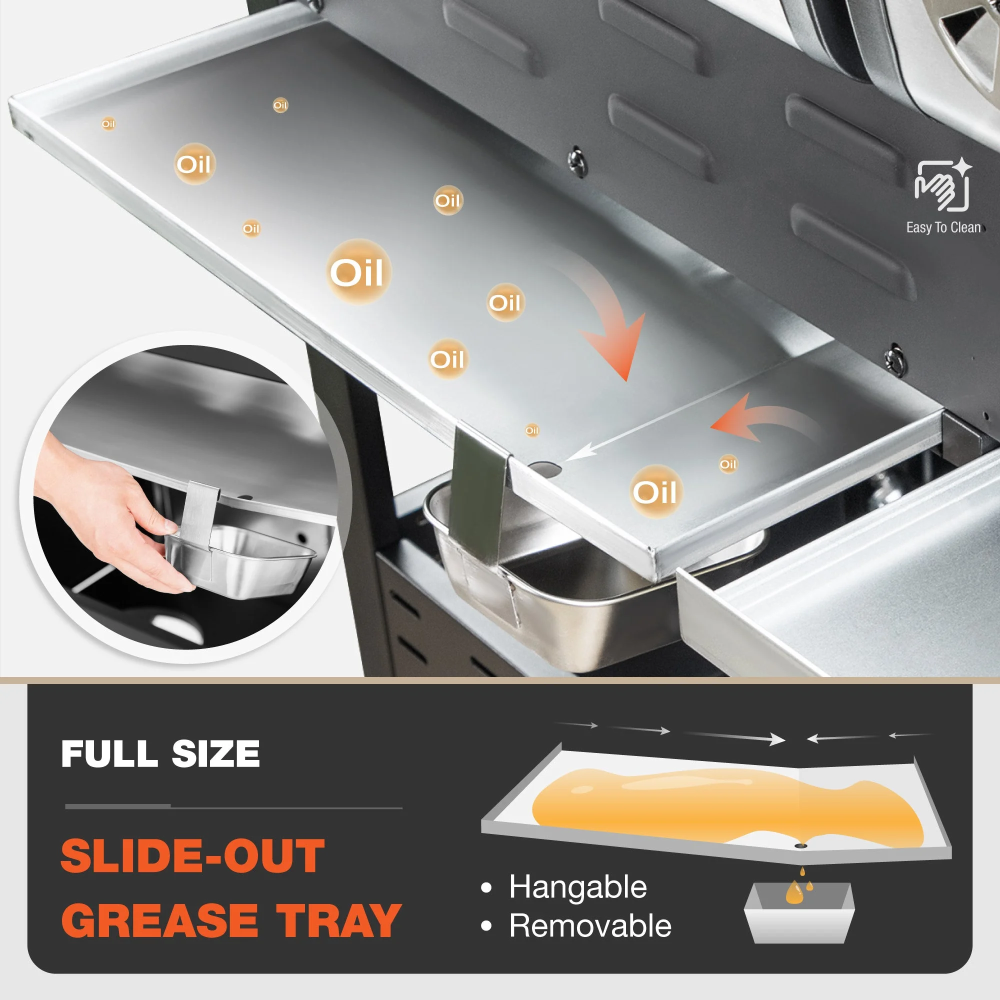 Alpha Joy Dual Fuel Gas and Charcoal Grill Combo with Side Burner