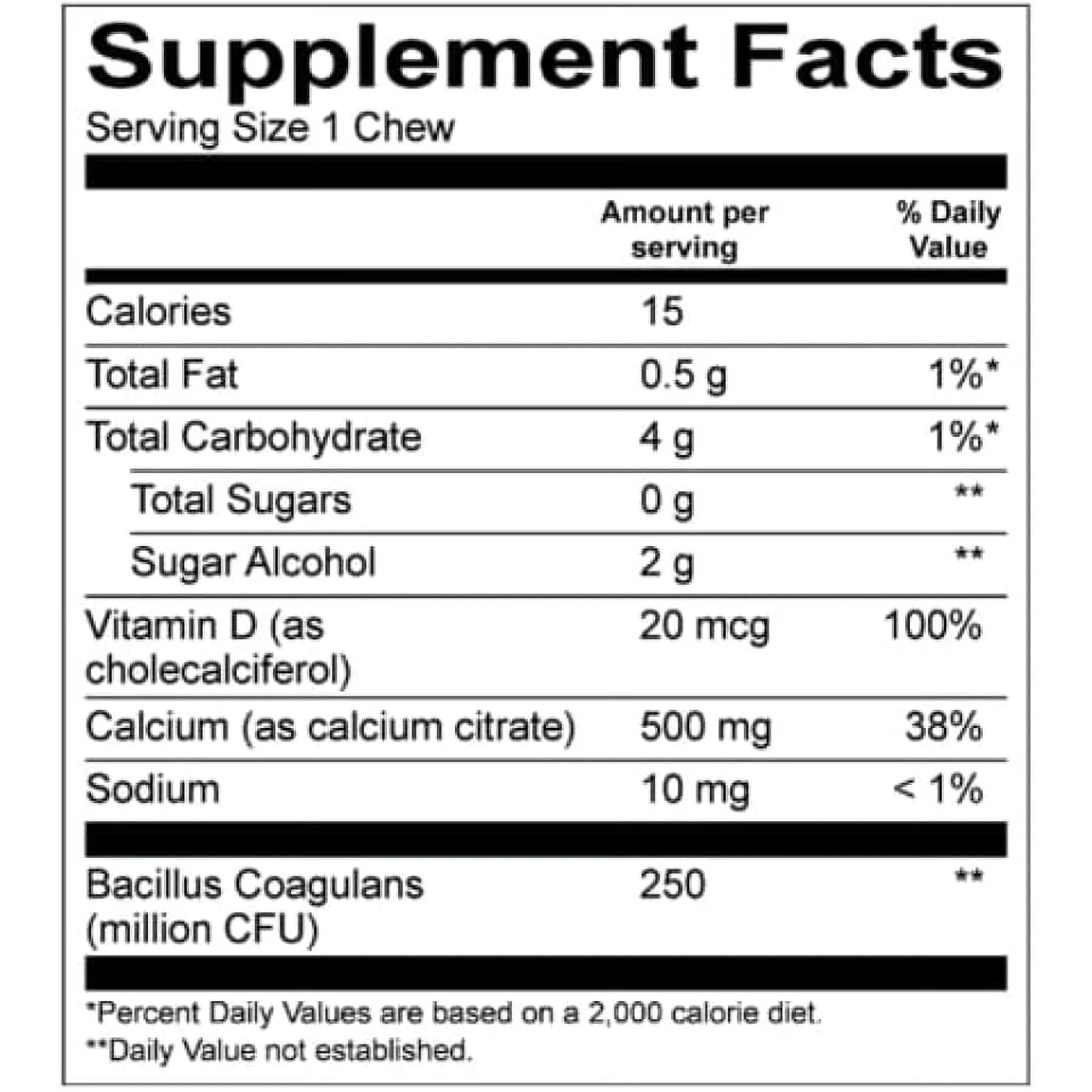 Duodenal Switch Vitamin Pack - Chewables Size: 1-Month Supply, BariatricPal Multivitamin ONE: Mixed Berry Chewable with 45mg Iron