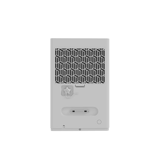 Amazon Basics Dehumidifier with Drain Pump, For Areas Up to 4000 Square Feet, 50-Pint, Energy Star Certified, White
