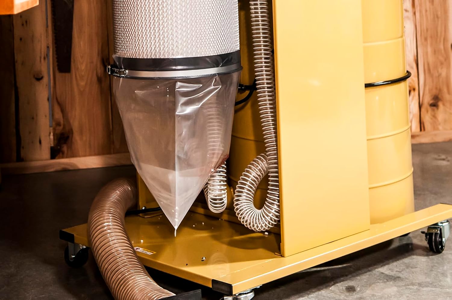 Powermatic Cyclone Dust Collector, 1-Micron HEPA Filter, 3 HP, 1Ph 230V (Model PM2200HK)
