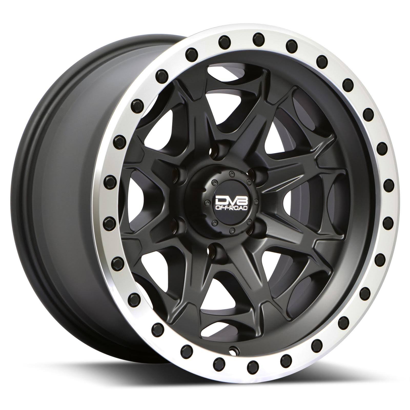 DV8 Offroad 886 Beadlock 20x12 8x165.1 -44mm Matte Bronze