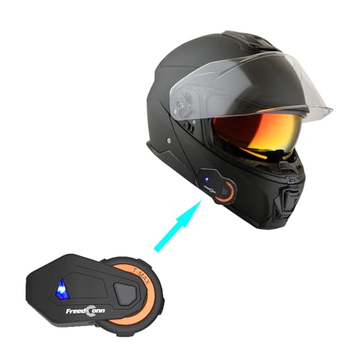 Martian Motorcycle Modular Full Face Helmet Flip up Dual Visor Sun Shield: HG362 Matt Black
