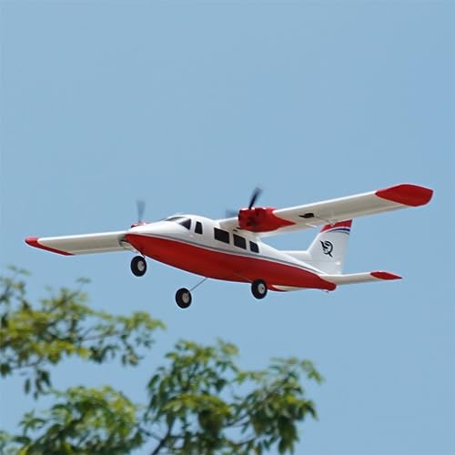 P68 850MM(33.5'') 3S RC Airplane PNP Trainer for Beginner (Transmitter, Receiver or Battery not Included) (Red)