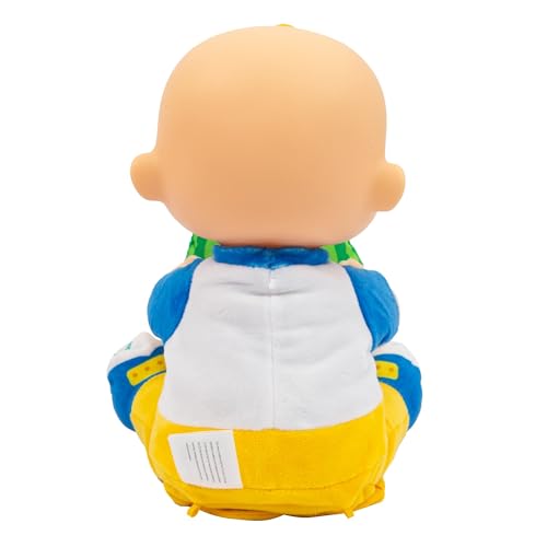 Giochi Preziosi Cocomelon Peek A Boo JJ - JJ in Plush Version 30 cm with Motorised Sounds and Movements for Playing Bubu Seven Years