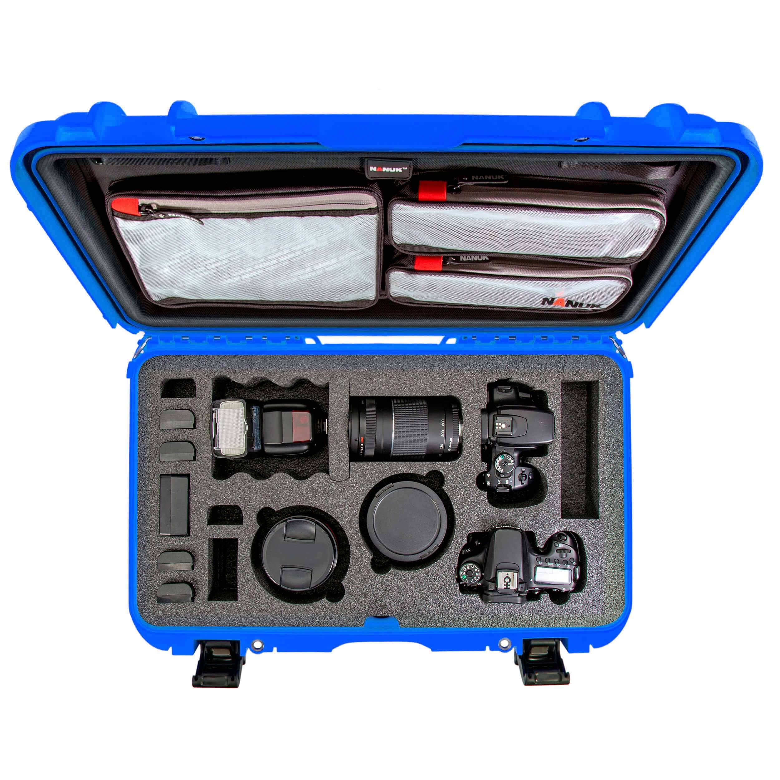 Nanuk 935 Dslr Camera Case with Lid Organizer (olive)