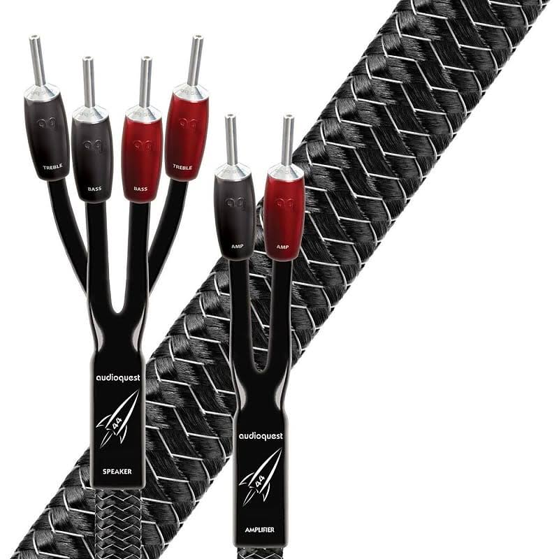 AudioQuest Rocket 44 Speaker Cable 10ft - Bfa (Silver) Bi-Wire