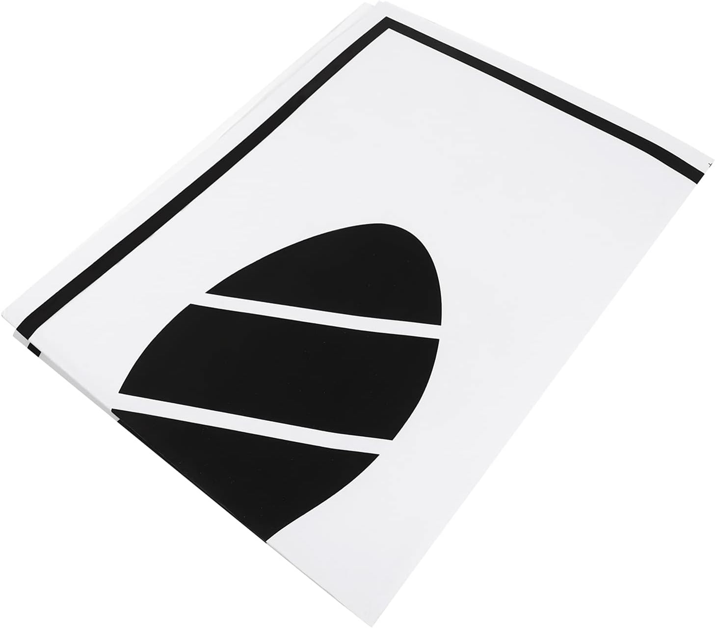 50Pcs Car Mat Paper, Floor Mats Dealership Paper Car Mats, Printed with Cute Footprint Paper Automotive for Auto Floor Protection Car Supplies