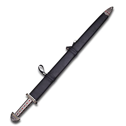 MDM_Real Battle Sword - Viking Sword, Damascus Viking Sword ll Uhtred Sword Real Sword Hunting Sword