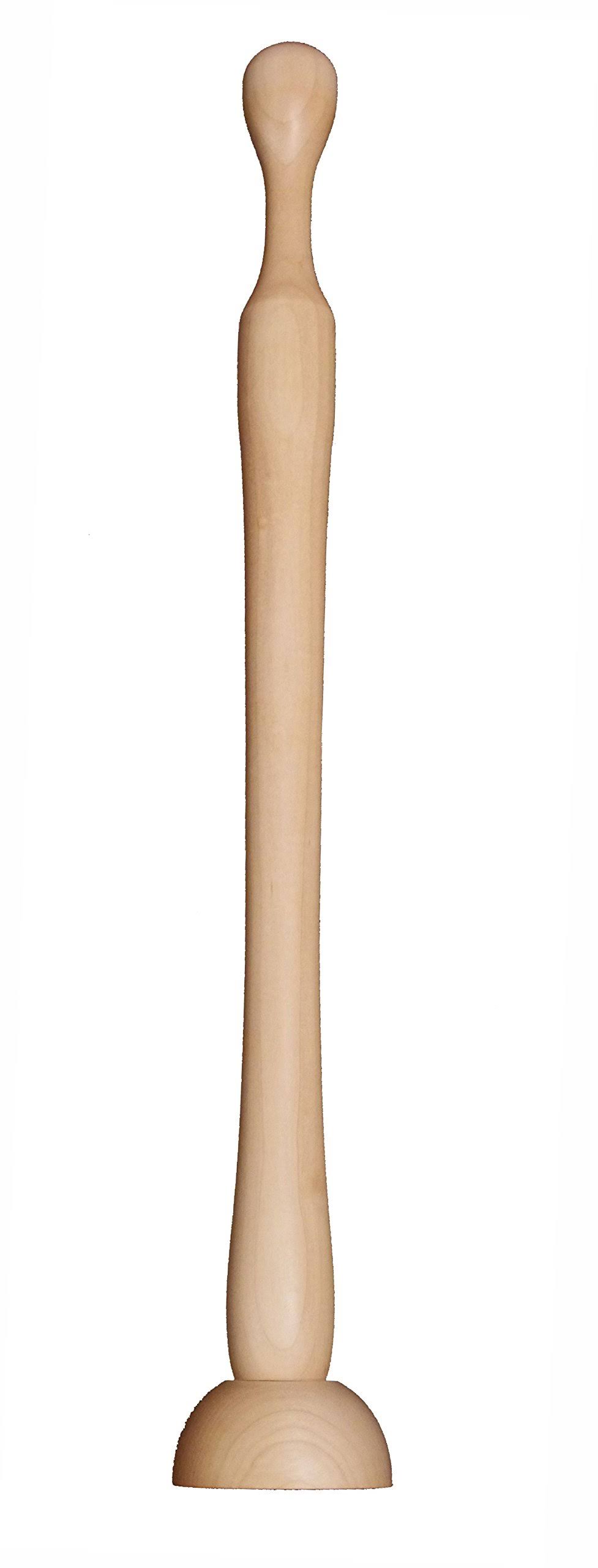 Maple Wooden Cabbage Tamper for Sauerkraut and More (Large 25x22 Tall)