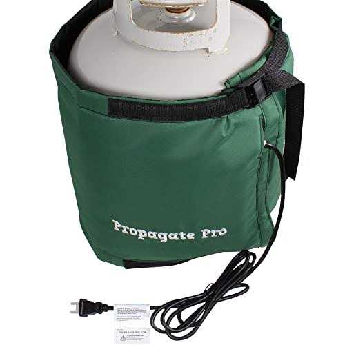 20 Pound Propane Gas LP Cylinder Tank Heater by Propagate Pro 110v Heating Wrap for 5 Gallon Buckets 30