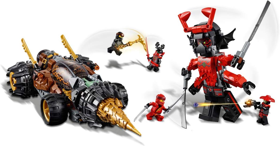 LEGO NINJAGO Legacy Cole’s Earth Driller 70669 Building Kit (587 Pieces)