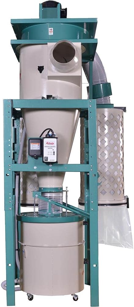 Grizzly Industrial G0442-5 HP Cyclone Dust Collector